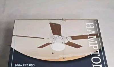 LIGHT KIT ONLY Hampton Bay 1-Light Multi-Finish Ceiling Fan Globe LED Light Kit - Image 1 of 4