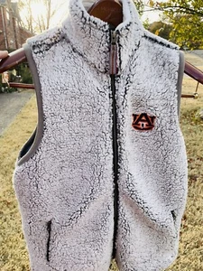 Auburn University Grey Fleece Vest - Picture 1 of 5