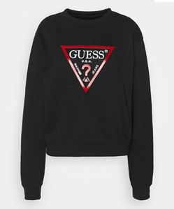 SUDADERA GUESS W2RQ20 K68I0 JBLK Talla M