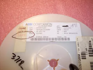 CANTIDAD (3600) 22pf 100V 5% NPO 0805 SMD CERÁMICA MLCC CONDENSADORES 08051A220JATMA AVX - Imagen 1 de 2