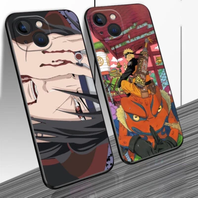 Funda de teléfono láser manga ninja anime regalo para niño para iPhone 16 15 14 13 12 11 Pro Max Foto 1 de 4