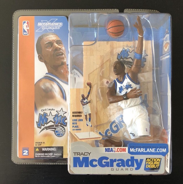 Tracy McGrady Orlando Magic NBA McFarlane Action Figure NIB T-MAC new in  box 