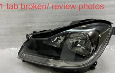 Faro halógeno conductor izquierdo mercedes-benz c 350 2012-2014 OEM Foto 1 de 4
