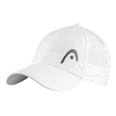 *NWT* UNISEX HEAD "PRO PLAYER" ADJUSTABLE TENNIS CAP (WHITE) #287159-WH - Image 1 of 4