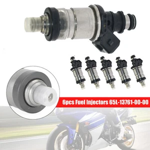 6pcs Fuel Injectors 65L-13761-00-00 For Yamaha Outboard Engine - Picture 1 of 7