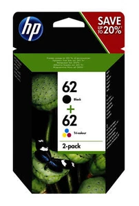 Hp 62 zw en kl combipack n9j71ae - Afbeelding 1 van 3