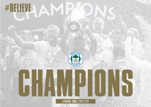 Wigan Athletic - Champions League One 2021/22 Celebration Book - Picture 1 of 2