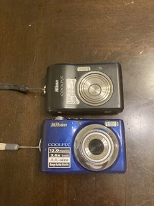 Nikon COOLPIX L22 12.0MP And Nikon COOLPIX L16 7.1MP READ DESCRIPTION - Picture 1 of 6