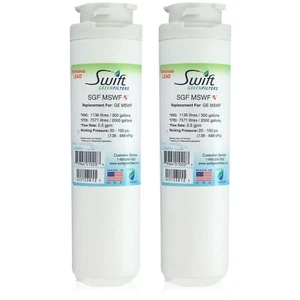 GE MSWF 101820A Kenmore 469914 Comparable Refrigerator Filter SGF-MSWF Rx 2 Pack - Picture 1 of 9