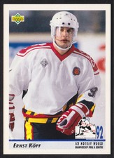1992 Upper Deck #372 Ernst Kopf RC Rookie Card
