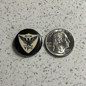 Vintage Daughters Of Hope YPC Western Badge Black Pinback Button #45741 - Picture 1 of 2