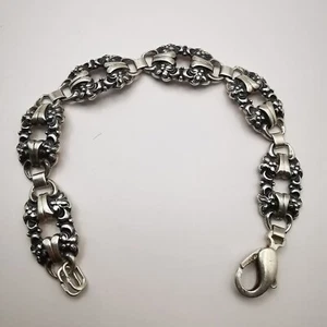 Beautiful 925 silver women's bracelet pendant vintage jewelry - Picture 1 of 7