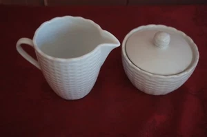 SET ZUCCHERIERA E CREMA PORCELLANA TIENSHAN - Foto 1 di 3