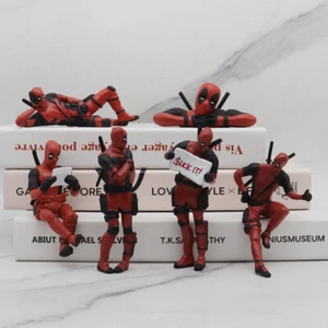 Birthday Gift Dashboard Toy Funny Deadpool Decoration Car Ornament Interior Hero - Picture 1 of 16