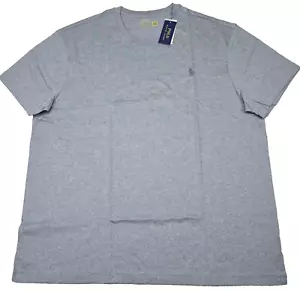 Polo Ralph Lauren Men's SZ 4XL-Big Gray W/ Gray Pony Crew-Neck SS T-Shirt - Picture 1 of 2