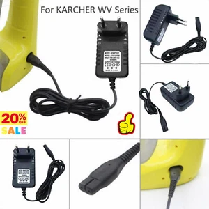 Cable de carga para aspiradora de ventana Kärcher WV2 cargador fuente de alimentación WV5 WV50 WV55 WV75 - Imagen 1 de 9