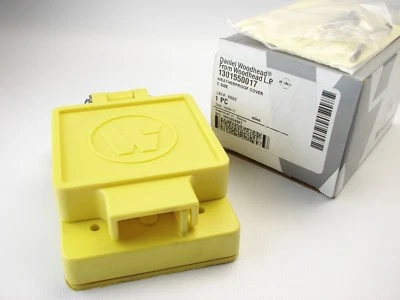 NEW Molex Woodhead 130155017 Weatherproof Cover C Size FS/FD Box (B495) - Image 1 of 4