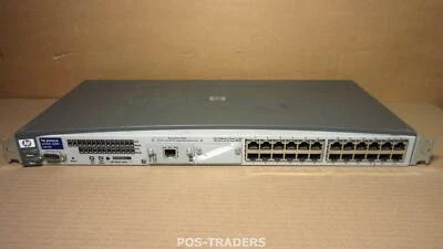HP ProCurve 2324 24Port Unmanaged 10/100 Switch  J4818A INCL 1X J4834A Module - Bild 1 von 2