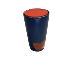 Starbucks Teachers Apple Tumbler Ceramic TUMBLER Cup w/ Lid 12 Fl Oz #011112983