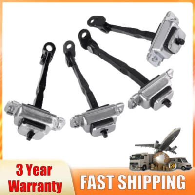 4PCS Front Rear Door Check Strap Stop Hinge For 2005-2009 Hyundai Tucson LH & RH - Изображение 1 из 4