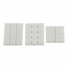 28X Self Adhesive Pads Furniture Protects Floor Surface Anti Skid Scratch White