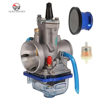 Novo carburador e filtro de ar compatível com KTM SX 125 150 175 200 250 PWK34 34mm - Imagem 1 de 4