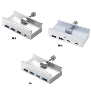 USB Hub Clamp Type 5Gbps USB3.0 Splitter Adapter for Desktop and Laptops Camera - Afbeelding 1 van 11