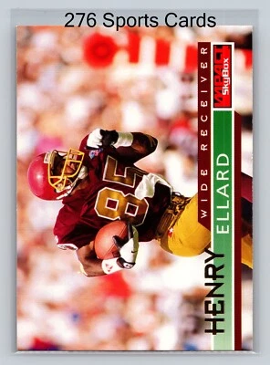 1995 Skybox Impact - Henry Ellard #145 - Image 1 of 2