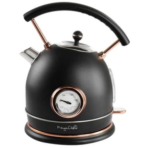 Tea Kettle 1.8 l 7.6 -Cups Matte Black Rose Gold Half Circle Electric Thermostat - Picture 1 of 9
