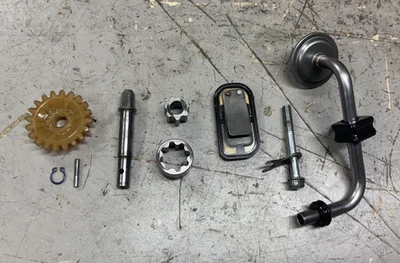 Honda CRF450R 2003 bomba de aceite CRF 450R 450 caña válvula eje Foto 1 de 4