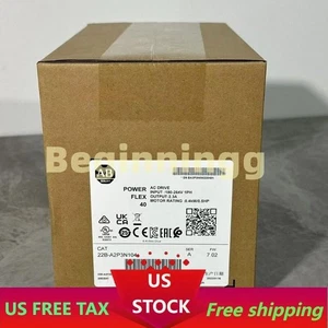 AB 22B-A2P3N104 PowerFlex 40- 0.4 kW (0.5 HP) AC Drive 22BA2P3N104 US Free Tax - Picture 1 of 4
