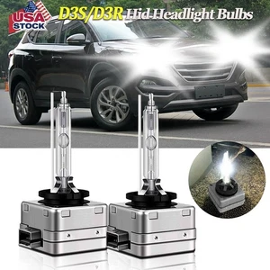 For Hyundai Tucson 2016 2017 2018 -2x D3S/D3R HID Headlight Bulbs Low Beam 6000K - Picture 1 of 10