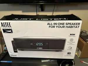 Altec Lansing Altoparlante All-in-One Radio FM, Lettore CD, Orologio Digitale Nero - Foto 1 di 7