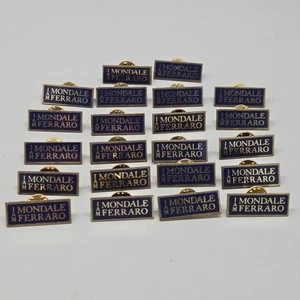Lot Of 22 IAM Mondale Ferraro 1984 Political Pins - Picture 1 of 4
