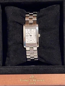 Near Mint BAUME & MERCIER HAMPTON x TIFFANY & Co. Quartz Women's Watch with Box - Picture 1 of 14
