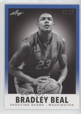 2012-13 Hoja Metal 1960 Hoja Diseño de Béisbol Azul/10 Bradley Beal #2 Novato RC Foto 1 de 2