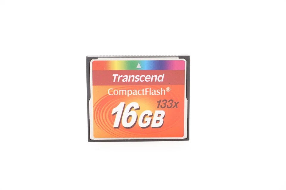 Compact Flash 16GB CF High Speed Transcend Speicherkarte Card - Bild 1 von 2