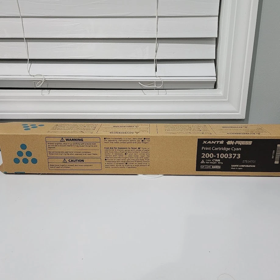 Xante En/Press  Cyan Toner 200-100373 - Image 1 of 1