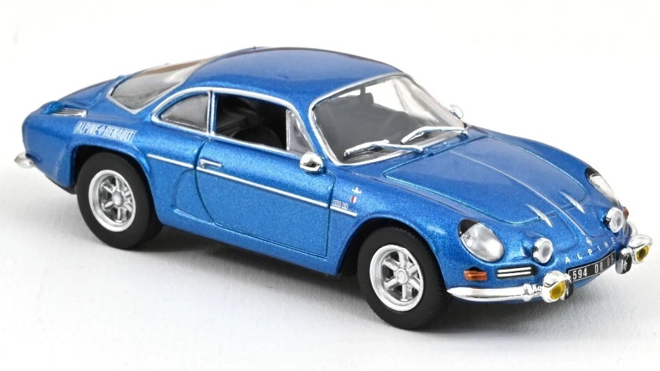 ALPINE A110 1600 S 1973 ALPINE BLUE WITH SIDE LOGO 1:43 - Immagine 1 di 1