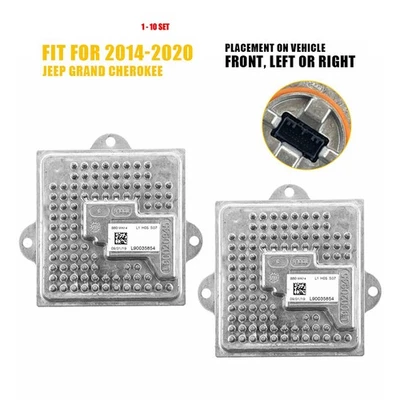 2-20PCS LED Headlight Lamp Control Module Unit for 2014-2020 Jeep Grand Cherokee - Image 1 of 4