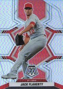 Panini Mosaic #45 2022 Jack Flaherty Silver Prizm - Imagen 1 de 2