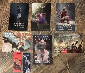 MAYA Universe Seed Takes Root Lithograph Card Bookmarks Set NYCC 2025 Exclusive - Picture 1 of 10