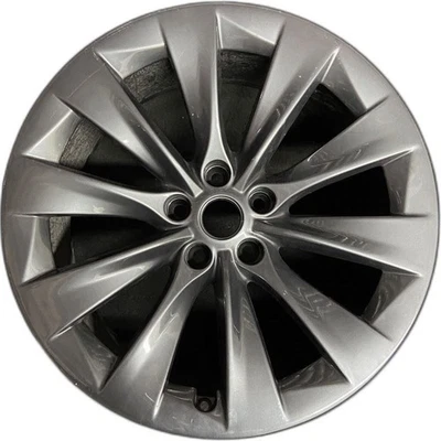 Переднее колесо Tesla Model X серое от оригинального производителя 20 дюймов 2018 заводской оригинальный обод 1027244 97800 - Изображение 1 из 4