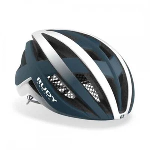 CASCO RUDY PROJECT VENGER pacific blue - white matte new - Picture 1 of 1