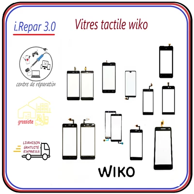 vitre tactile wiko robby-lenny-rainbow-ridge-pulp-fever-jerry-sunny-tommy-view