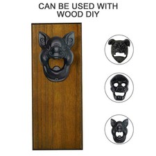 Creative Simple Bottle Opener Wall Mounted Home Sculpture Decor Corkscre w J9I1