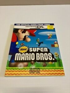 New Super Mario Bros.  Official Strategy Guide Book Nintendo Power  DS