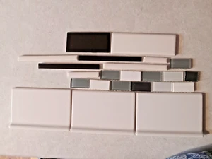 Wall Tiles Miscellaneous Lot 18 Full Plus 3 Partial - Picture 1 of 24