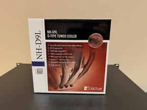 Noctua NH-D9L Premium CPU Cooler – Unused, Open Box, Complete - Picture 1 of 3