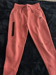 NWT Girls Nike Tech Pants Pink Oxford Big Kids S - Picture 1 of 5